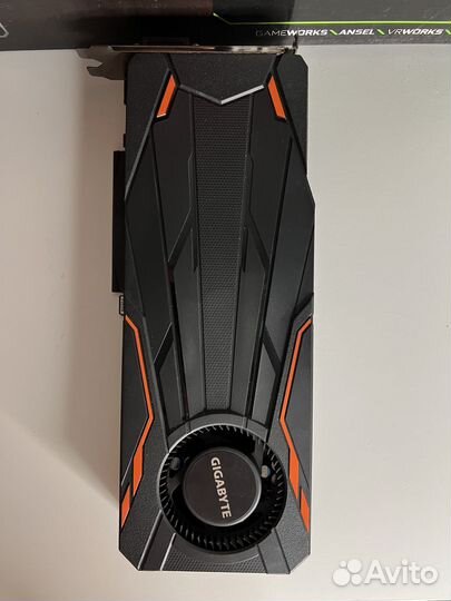Видеокарта Gigabyte geforce gtx1080 8gb