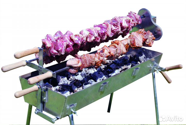 Барбекю мангал автоматический электрический