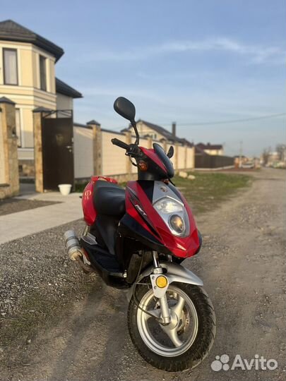 Скутер Honling boomerang HL-50QT-12