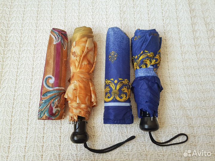 Зонтики женские полуавтомат и механический