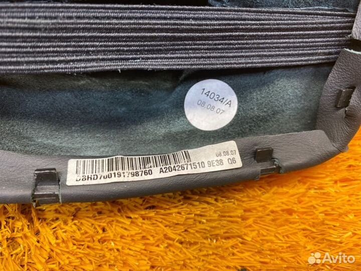 Ручка кпп Mercedes-Benz C-Class W204 271.950 2007