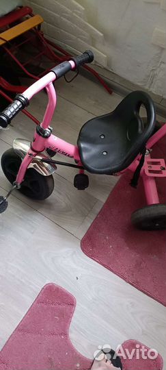 Детский велосипед с ручкой бу