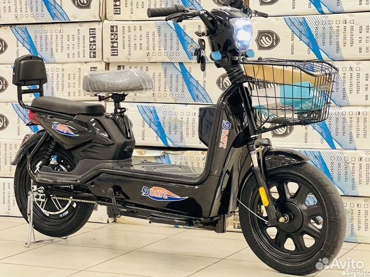 Электроскутер двухместный