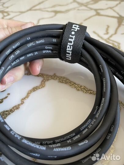 Микрофонный кабель Cordial thomann