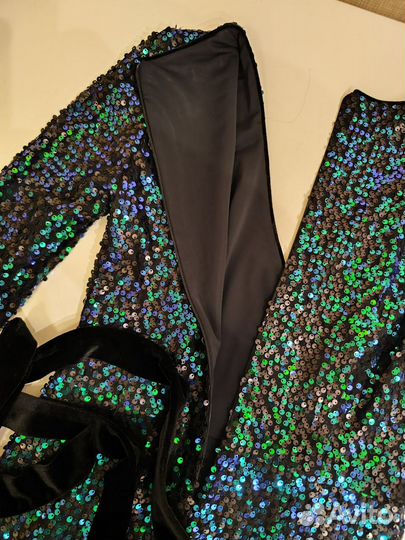 Вечернее платье с пайетками 42 44