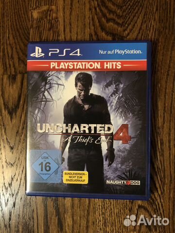 Uncharted 4 A Thief's End PS4 (английская версия)