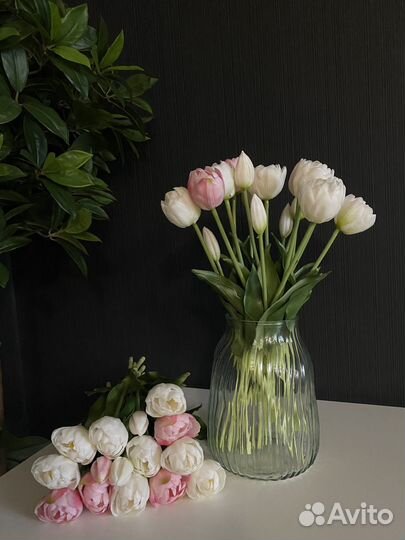 Искусственные цветы. Тюльпаны