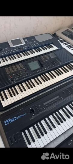 Синтезатор yamaha 530, Roland G6, d50
