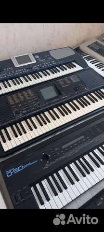 Синтезатор yamaha 530, Roland G6, d50