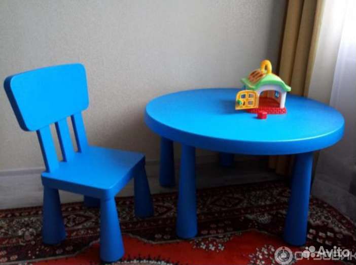 Столы и стулья детский от Икеа