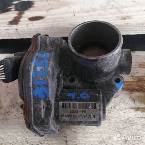 Заслонка дроссельная Ford Focus 2 1.6 бензин