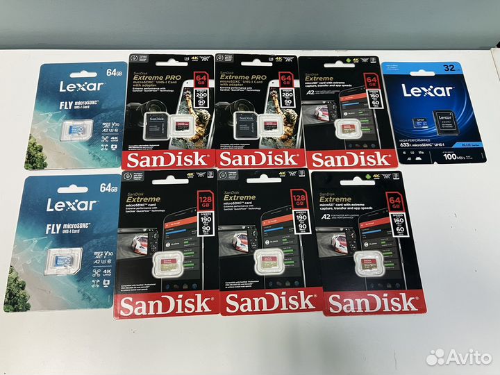 Новые карты памяти SanDisk Extreme Pro 128