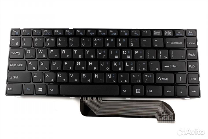 Клавиатура для ноутбука DNS Hasee UI45 UI35 p/n: