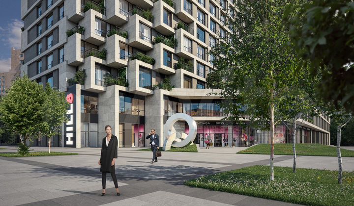 1-к. апартаменты, 78,9 м², 10/29 эт.