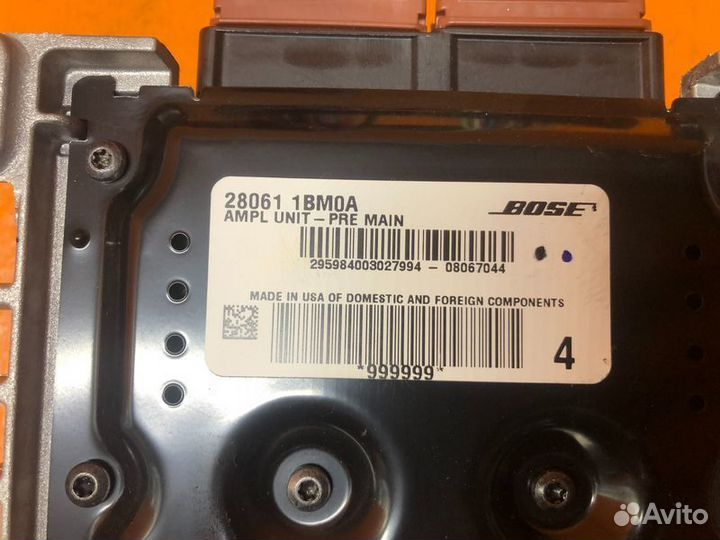 Усилитель звука Infiniti Ex35 J50 3.5 2009