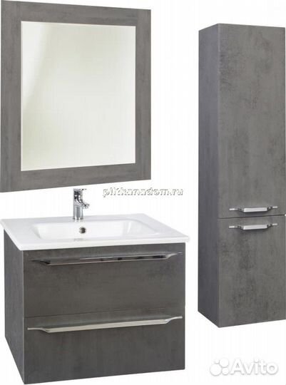 Зеркало Bellezza Луиджи 60 серое