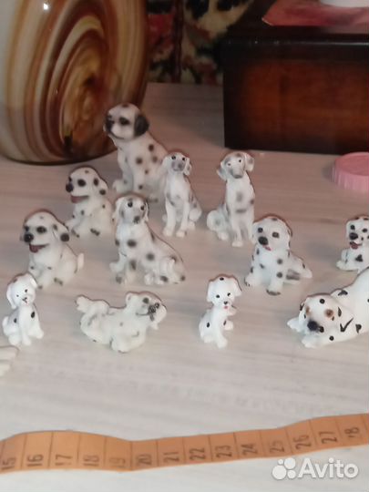 Фигурки(статуэтки) собак разнпород из полистоуна