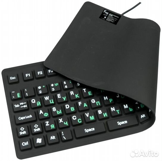 Водонепроницаемая клавиатура Dialog Flex USB