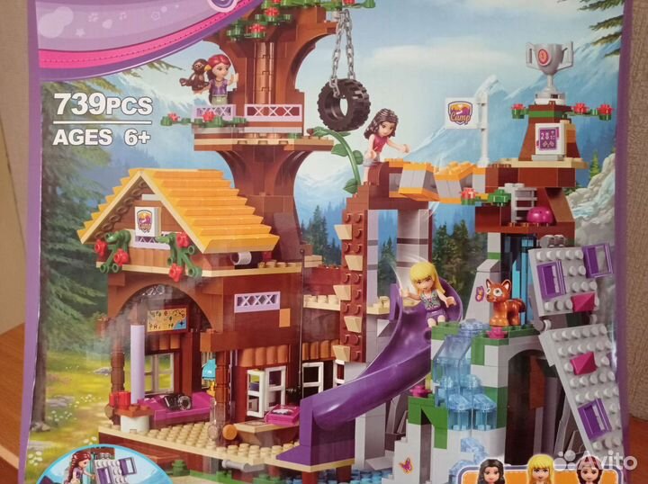 Конструктор Friend 10497 Дом на Дереве Спортлагерь