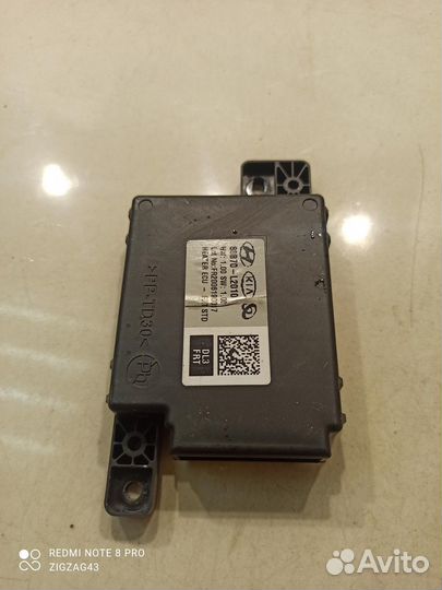 Блок управления сиденьем (передний, правый)