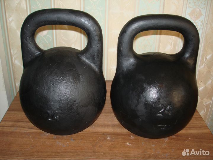 Гири 16 и 24 кг