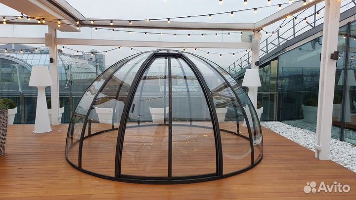 Купольная беседка, беседка Иглу