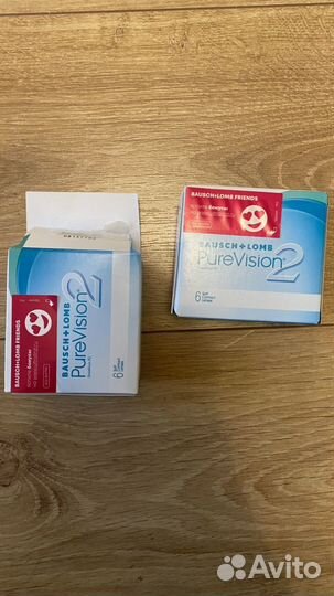 Линзы контактные Bausch Lomb PureVision 2 (3.25)