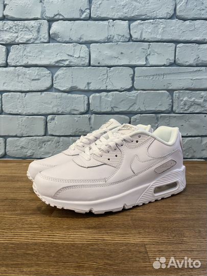 Кроссовки nike air max 90 белые
