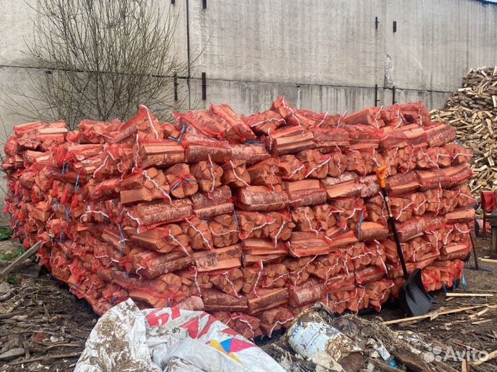 Дрова березовые колотые от 20-50 см