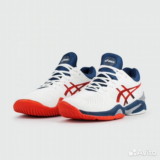 Asics Court FF 2 White Blue