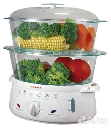 Пароварка новая supra FSS-207