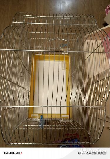 Клетка для попугаев (высокая)