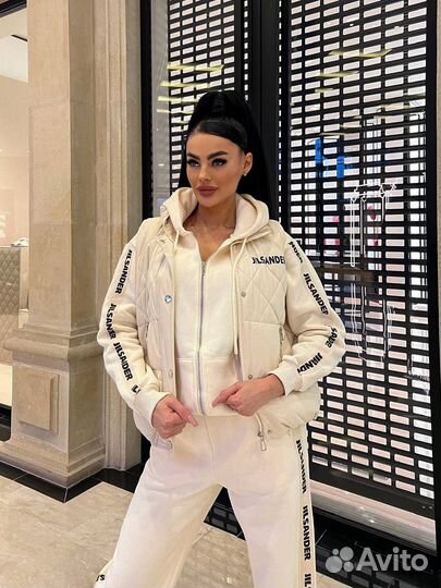 Белый бежевый jil sander 42/44