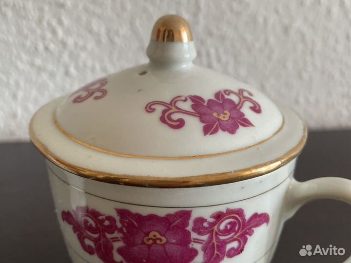 Китайские чайные чашки с крышками, СССР