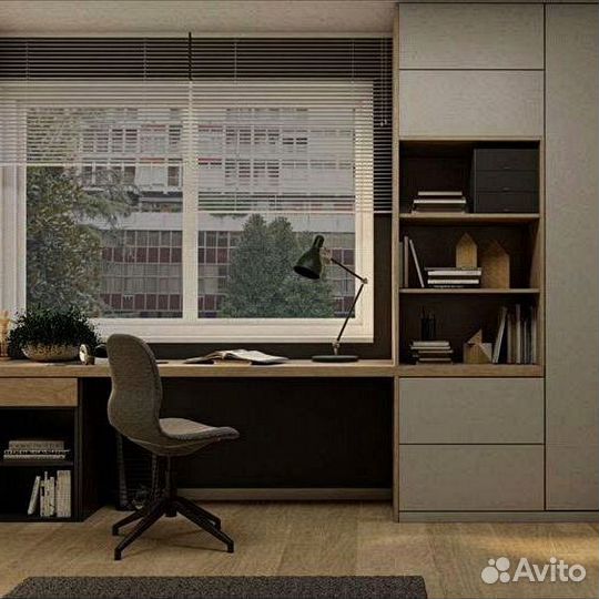 Детская зона с рабочим местом