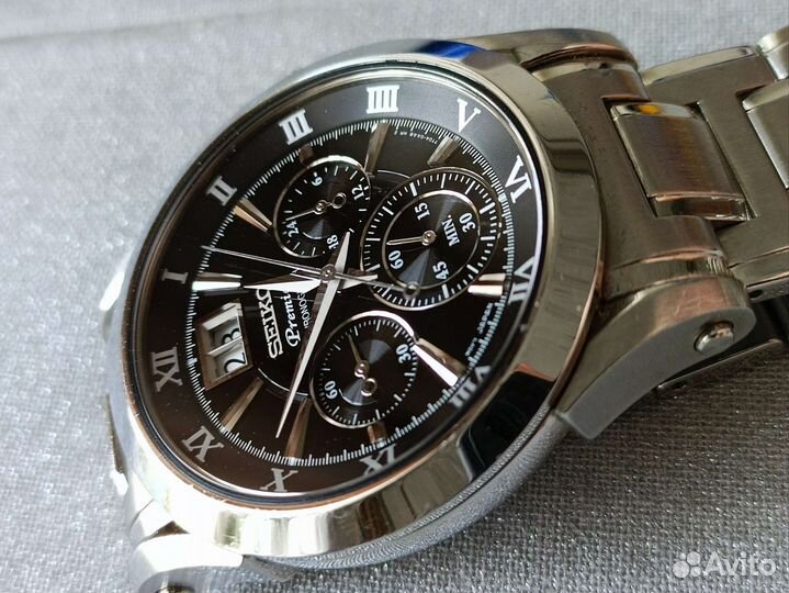 Оригинальные Seiko Premier Chronograph SPC057