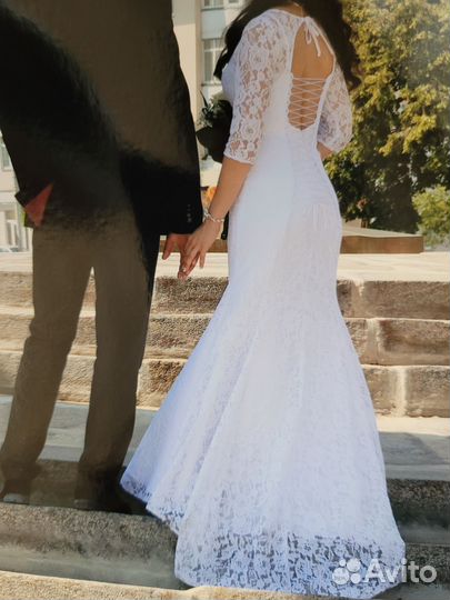 Свадебное платье р 42-46