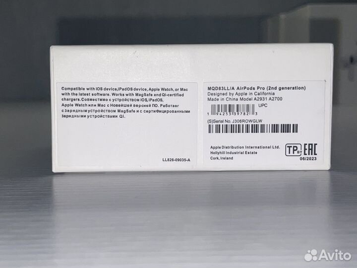 Air pods pro 2 (airoha 1562a) с шумкой