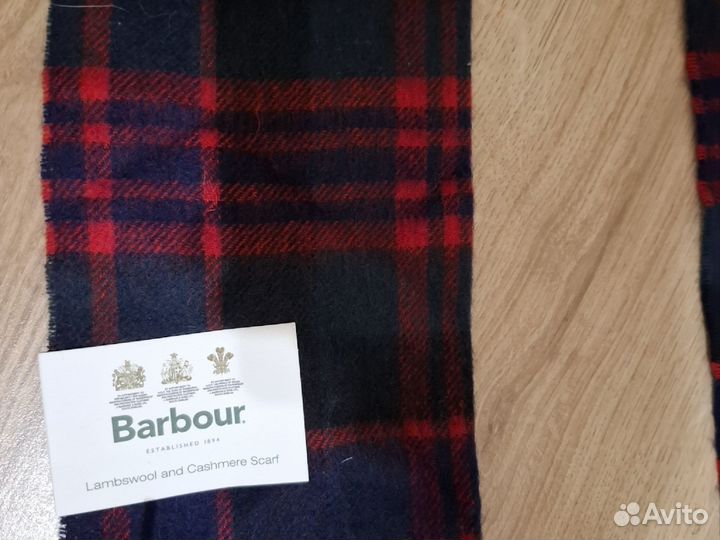 Шарф barbour tartan