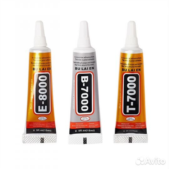 Клей T-7000 Черный для прик. рамки 15/50мл Опт/Роз