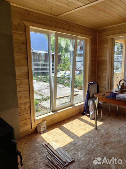 Каркасно-щитовой дом 6х8