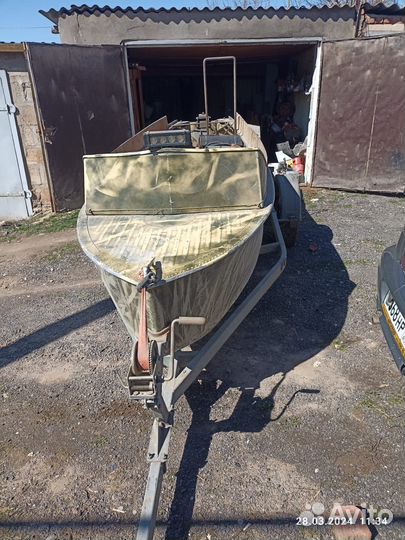 Лодка болотоход