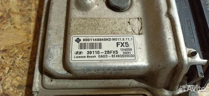Блок управления двигателем Hyundai I30 GD