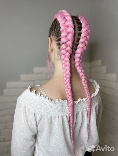 Плетение афрокосичек