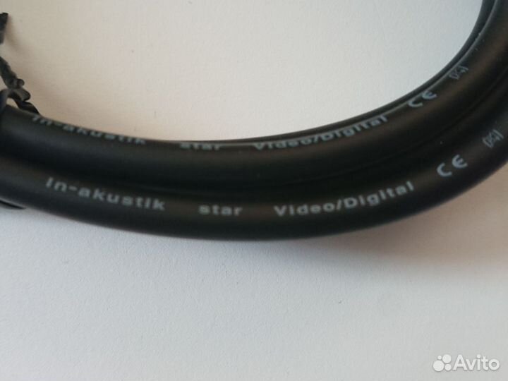 Кабель коаксиальный In-Akustik Star RCA 1.5 m