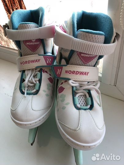 Коньки детские раздвижные 26 31