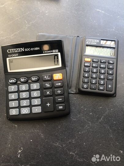Калькулятор Citizen SDC-810N новый