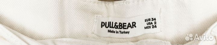 Джинсы pull and bear 34