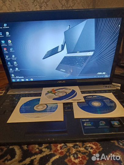 Продаю ноутбук asus N61VG