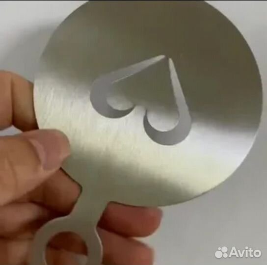 Трафареты для кофе из нержавеющей стали